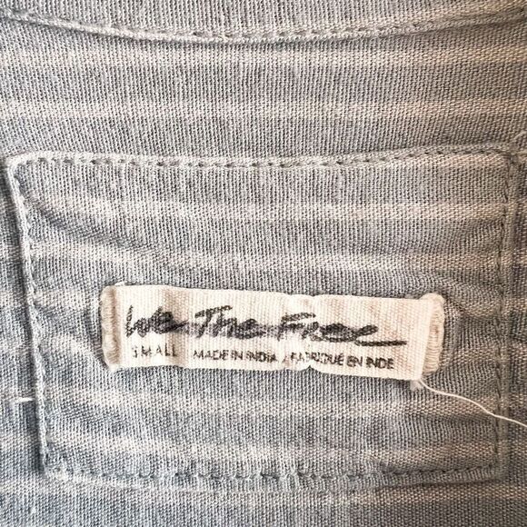 Free People One & Only Stripe Dolman Sleeve Top Size S - Picture 7 of 8